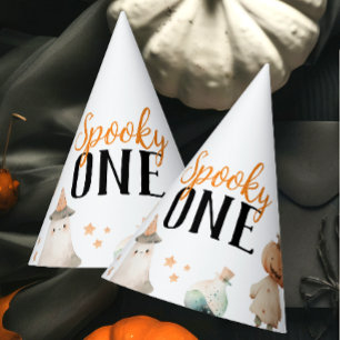 Spooky One Halloween Geburtstagsparty Hats Partyhütchen