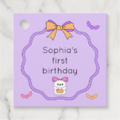 Spooky One Halloween Ghost Geburtstag Geschenkanhänger (Vorderseite)