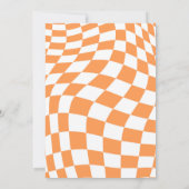 Spooky One Halloween Groovy Ghost 1. Geburtstag Einladung (Rückseite)