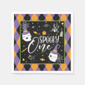 Spooky One Napkin - Blk Serviette (Vorderseite)