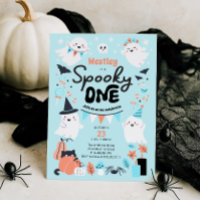 Spooky One Niedlich Ghost Boy 1. Geburtstag Party