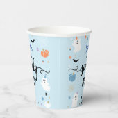 Spooky One Niedlich Ghost Halloween 1. Geburtstag Pappbecher (Rechts)