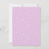 Spooky One Niedlich Girl Halloween erster Geburtst Einladung (Rückseite)