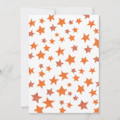 Spooky One Niedlich Halloween Boy Blue 1. Geburtst Einladung (Rückseite)