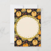 Spooky One Niedlich Halloween Ghost 1. Geburtstag Einladung (Rückseite)