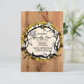 Spooky One Niedlich Halloween Ghost 1. Geburtstag Einladung (Stehend Vorderseite)