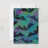 Spooky One Niedlich Halloween Ghost 1. Geburtstag Einladung (Rückseite)