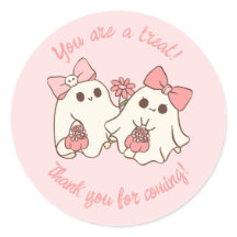 Spooky One Niedlich Pink Ghost & Bows 1. Geburtsta