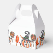 Spooky One Niedlich Watercolor Halloween 1. Geburt Geschenkschachtel (Rückseite)