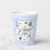 Spooky One Paper Cup - Blau Pappbecher (Vorderseite)