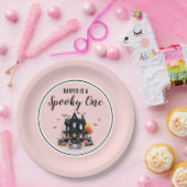 Spooky One Pink Halloween 1. Geburtstag Party Pappteller (Party)
