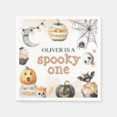 Spooky One zum Geburtstag Napkins Serviette (Vorderseite)