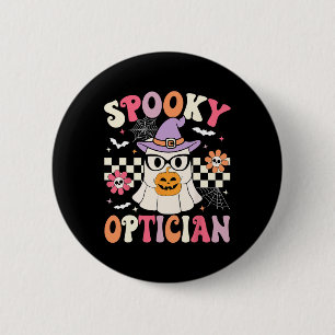 Spooky Optician Halloween Doktor Halloween Opt Button
