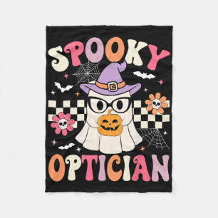 Spooky Optician Halloween Doktor Halloween Opt Fleecedecke