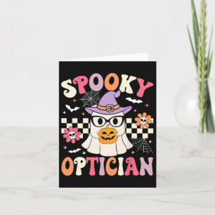 Spooky Optician Halloween Doktor Halloween Opt Karte