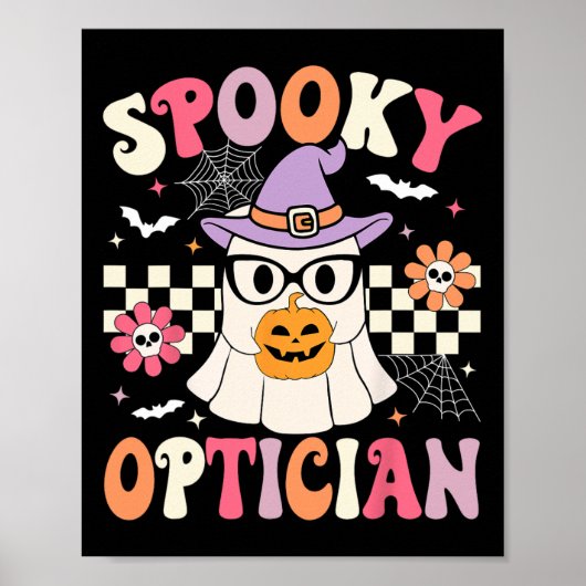 Spooky Optician Halloween Doktor Halloween Opt Poster (Vorne)