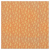 Spooky Orange Ghosts Halloween Stoff (Nahaufnahme)