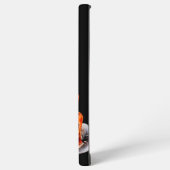SPOOKY ORANGE HALLOWEEN LAYER CAKE SAMSUNG GALAXY HÜLLE (Linke Seite)