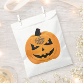 Spooky Orange Trendy Halloween Geschenktütchen (Ausgeschnitten)