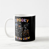 Spooky Ortho Crew Halloween Tanzorthopädie Kaffeetasse (Links)