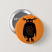 Spooky Owl Button (Vorne & Hinten)