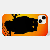 Spooky Owl Case-Mate iPhone Hülle (Rückseite (Horizontal))