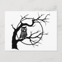 Spooky Owl im Baum