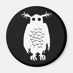 Spooky Owl Magnet