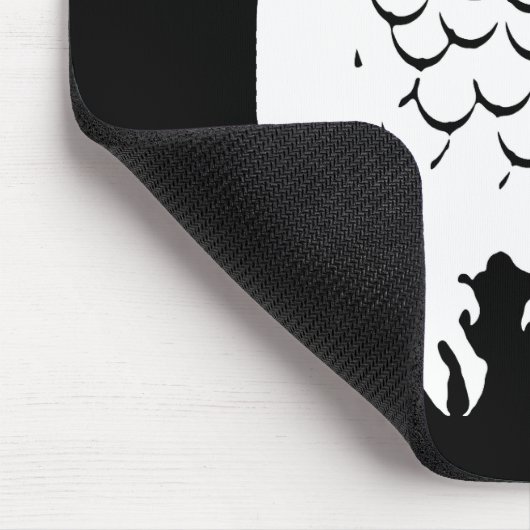 Spooky Owl Mousepad (Ecke)