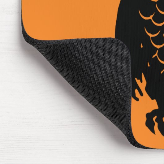 Spooky Owl Mousepad (Ecke)