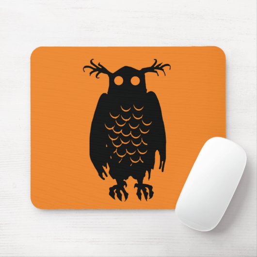 Spooky Owl Mousepad (Mit Mouse)