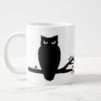 Spooky Owl Silhouette