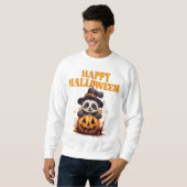 Spooky Panda, Kawaii Halloween Sweatshirt (Vorne ganz)