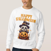 Spooky Panda, Kawaii Halloween Sweatshirt (Vorderseite)