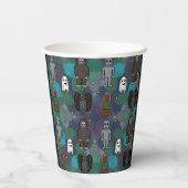 Spooky Paper Plate Pappbecher (Rückseite)