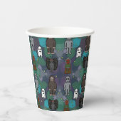 Spooky Paper Plate Pappbecher (Vorderseite)