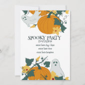 Spooky-Party Einladung (Vorderseite)