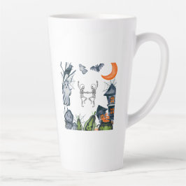 Spooky Party Frame T-Shirt Milchtasse