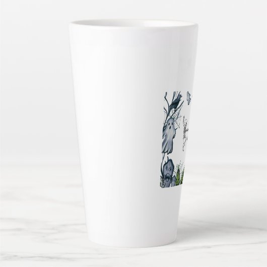 Spooky Party Frame tee shirt Milchtasse (Vorderseite)