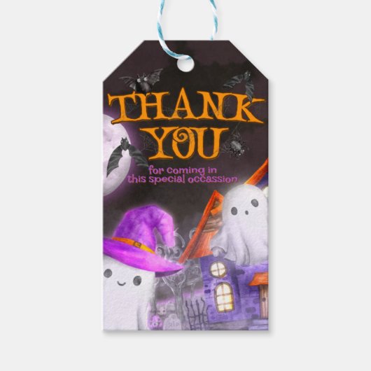 Spooky-Party Geschenkanhänger (Vorderseite)