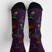 Spooky Pilzsocken Socken (Oben)
