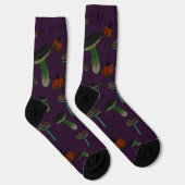 Spooky Pilzsocken Socken (Rechts)