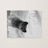 Spooky Pine Marten Jigsaw Puzzle Alle Größen (Horizontal)