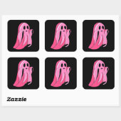 Spooky Pink Ghost Stickers (Blatt)