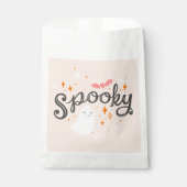 Spooky Pink Halloween Geschenktütchen (Vorderseite)
