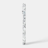 Spooky Pokémon Doodle Case iPhone 15 Hülle (Linke Seite)