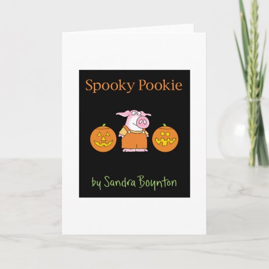 SPOOKY POOKIE von Sandra Boynton Card Karte (Vorderseite)