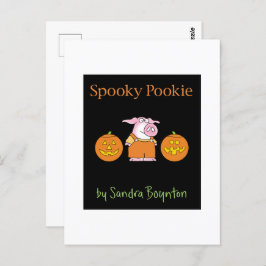 SPOOKY POOKIE von Sandra Boynton Postcard Postkarte