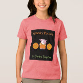 SPOOKY POOKIE von Sandra Boynton Tri-Blend Shirt (Vorderseite)