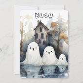 Spooky Pool Party Einladung (Rückseite)